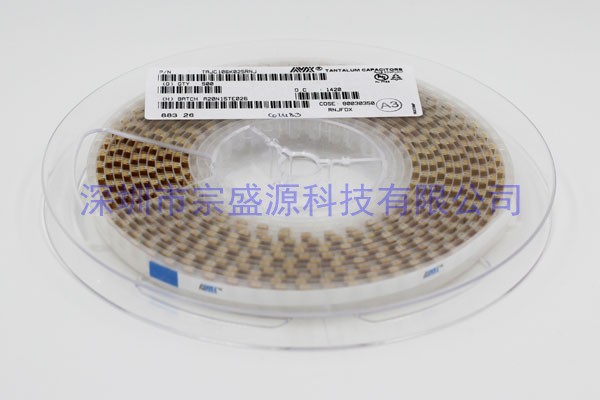 AVX钽电容 106E 6032 25V 10UF C型